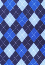 Blue Argyle